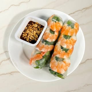 F. Spring rolls