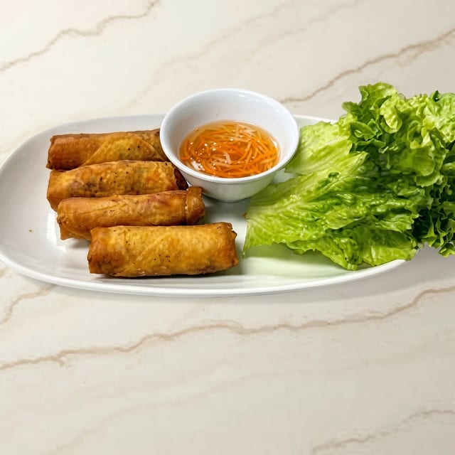 B. Egg Rolls (4).