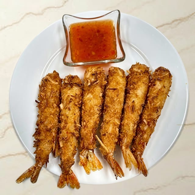 H-I Coconut or Tempura Shrimp.