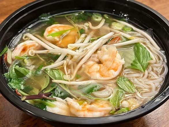 8. Shrimp Pho.